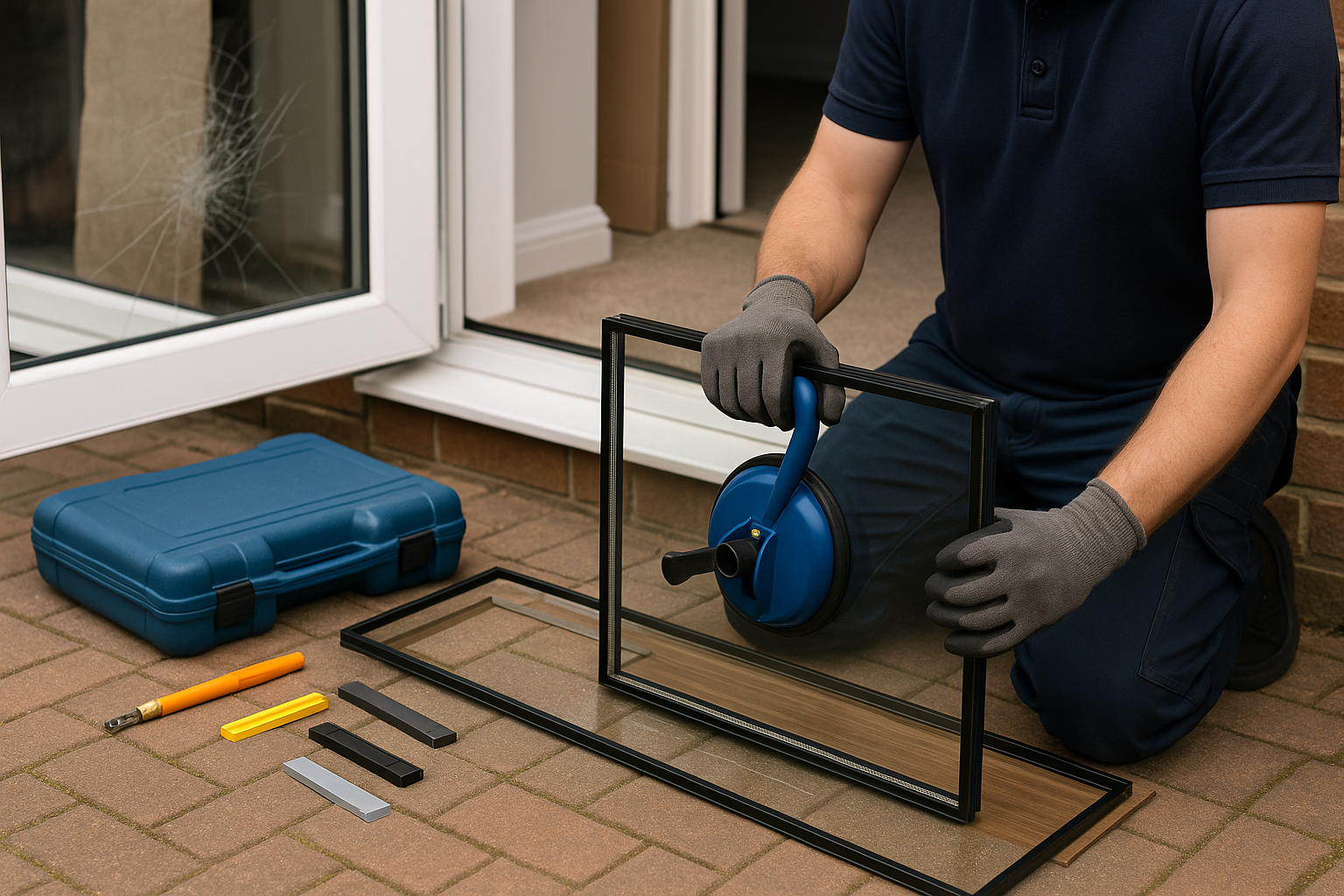 Door Glass Replacement Feltham service image