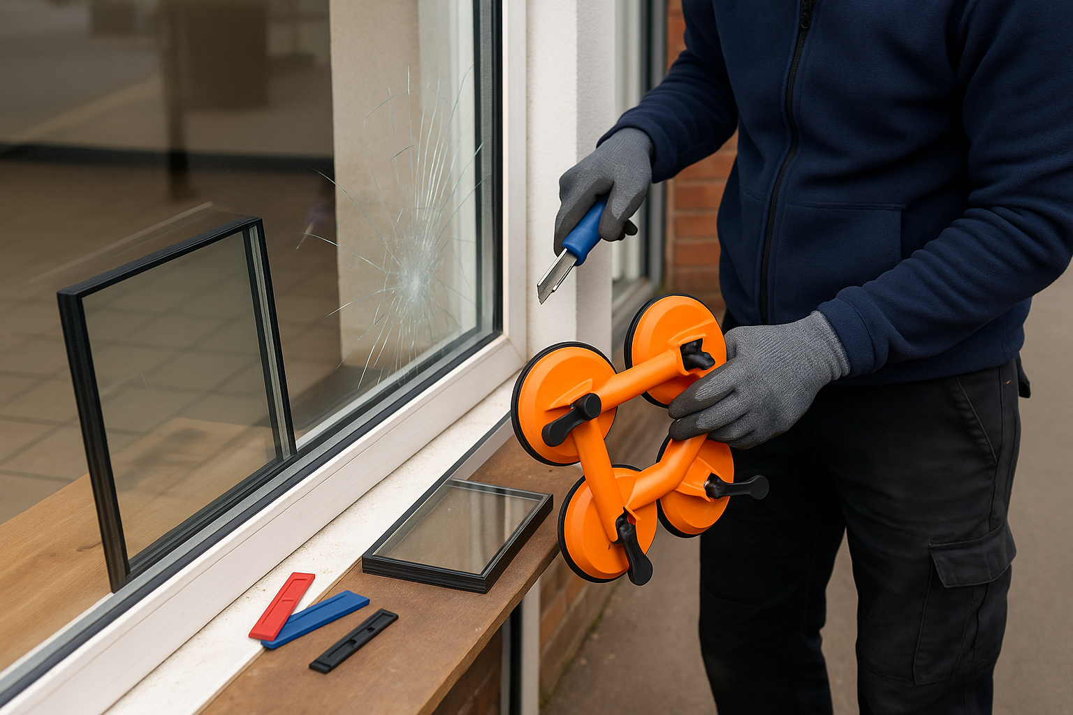Shopfront Glazing in Feltham for Shops, Offices and Managed Properties service image