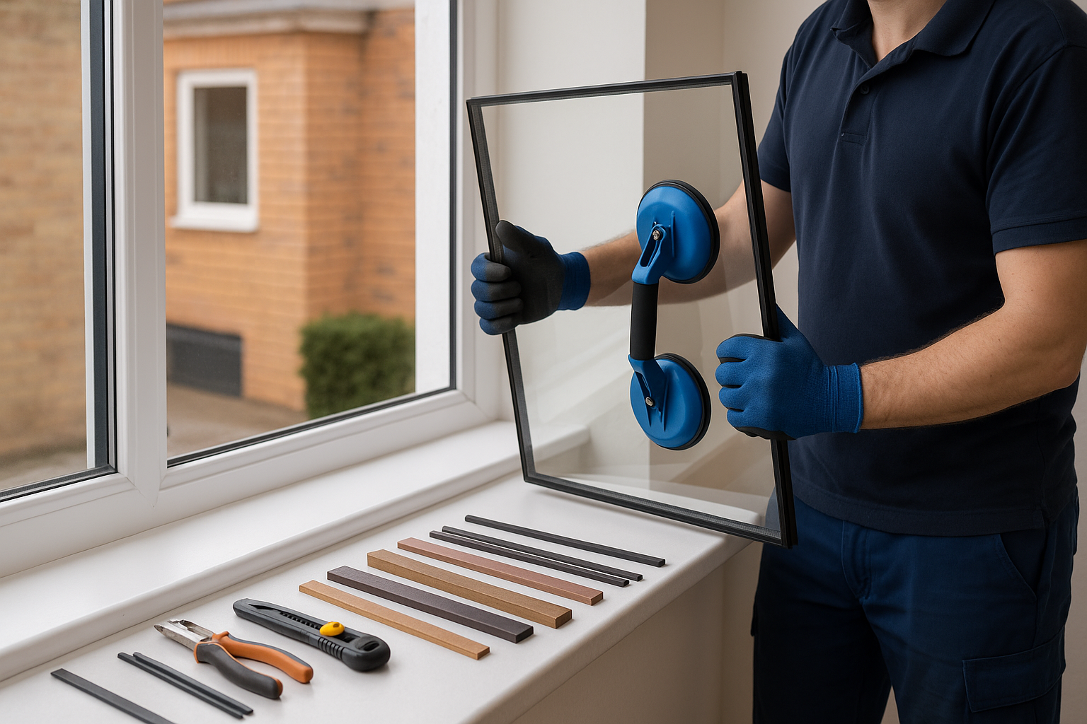 Window Glass Replacement Feltham service image
